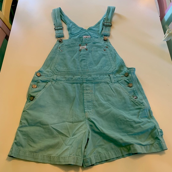 Light blue overalls shorts Calvin Klein - Picture 3 of 15